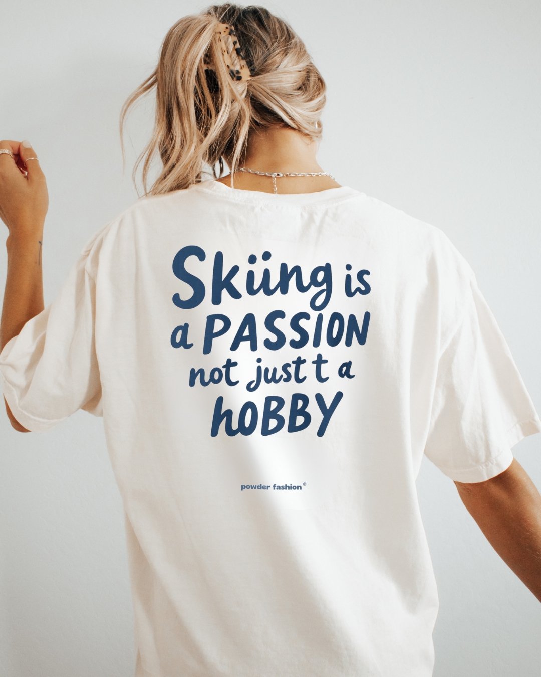 Skiing Is a Passion Not Just a Hobby T-Shirt