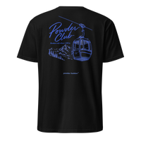 Powder Club T-Shirt in Black, back print