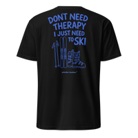 Don’t Need Therapy T-Shirt in Black, back print