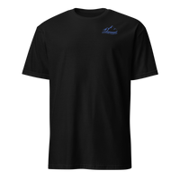 Life’s Better in Ski Boots T-Shirt in Black, front