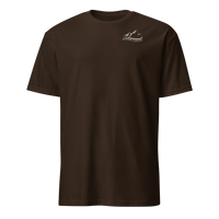 Powder Junkie T-Shirt in Dark Chocolate, front