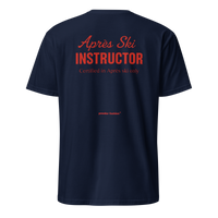 Après Ski Instructor T-Shirt in Navy, back print