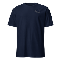 Don’t Follow Me I Do Stupid Things T-Shirt in Navy, front