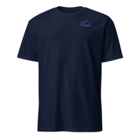 Life’s Better in Ski Boots T-Shirt in Navy, front