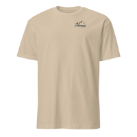 Eat • Ski • Sleep • Repeat T-Shirt in Sand, front