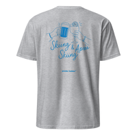 Skiing & Après Skiing T-Shirt in Sport Grey, back print