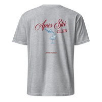 Après Ski Club T-Shirt in Sport Grey, back print