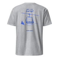 First Lift T-Shirt in Sport Grey, back print