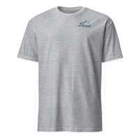 Skiing Is a Passion Not Just a Hobby T-Shirt in Sport Grey, front