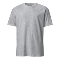 Powder Junkie T-Shirt in Sport Grey, front