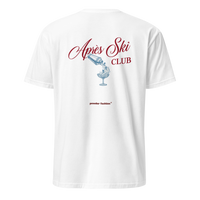 Après Ski Club T-Shirt in White, back print