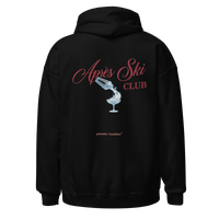 Après Ski Club Hoodie in Black, back print