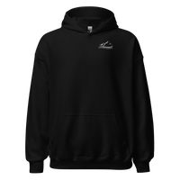 Powder Junkie Hoodie in Black, front