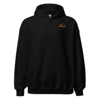 Perfect Balance Snow + Spritz Hoodie in Black, front