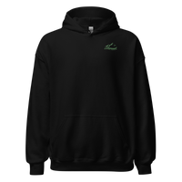 Don’t Need Therapy Snowboard Hoodie in Black, front