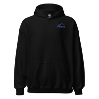 Life’s Better in Ski Boots Hoodie in Black, front