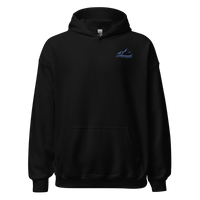 Powder Club Hoodie in Black, front