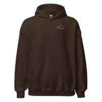 Don’t Follow Me I Do Stupid Things Hoodie in Dark Chocolate, front