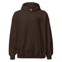 Everything Will Kill You So Choose Something Fun Hoodie in Dark Chocolate, front