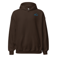 Winter Vacance Mood Hoodie in Dark Chocolate, front