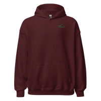 Don’t Need Therapy Snowboard Hoodie in Maroon, front
