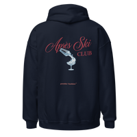 Après Ski Club Hoodie in Navy, back print