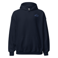 Don’t Need Therapy Ski Gear Hoodie in Navy, front