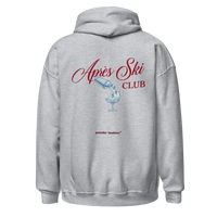Après Ski Club Hoodie in Sport Grey, back print