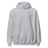 Powder Junkie Hoodie in Sport Grey, front