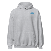 Winter Vacance Mood Hoodie in Sport Grey, front