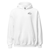 Don’t Follow Me I Do Stupid Things Hoodie in White, front