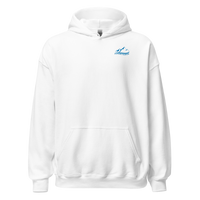 Skiing & Après Skiing Hoodie in White, front