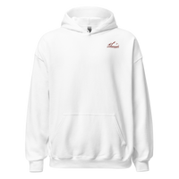 Everything Will Kill You So Choose Something Fun Hoodie in White, front