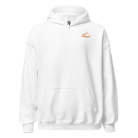 Perfect Balance Snow + Spritz Hoodie in White, front