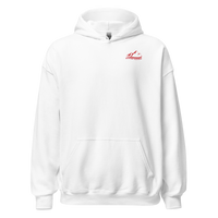 Mountain Life Party Life Hoodie in White, front